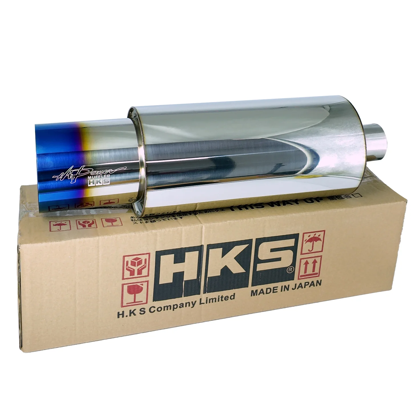 

HKS High-power Universal Exhaust with 51/63/70/76mm Air Intake - 114mm Stainless Steel High-performance Racing Exhaust System