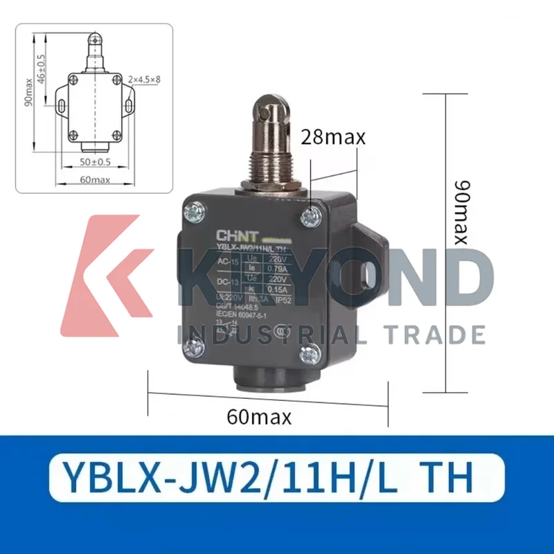 CHINT الحد السفر ترايبود التبديل سلك YBLX-JW2/11H YBLX-JW2/11H/L YBLX-JW2/11 YBLX-JW2/11H/W1 YBLX-JW2/11Z/3 المنتج الأصلي #5