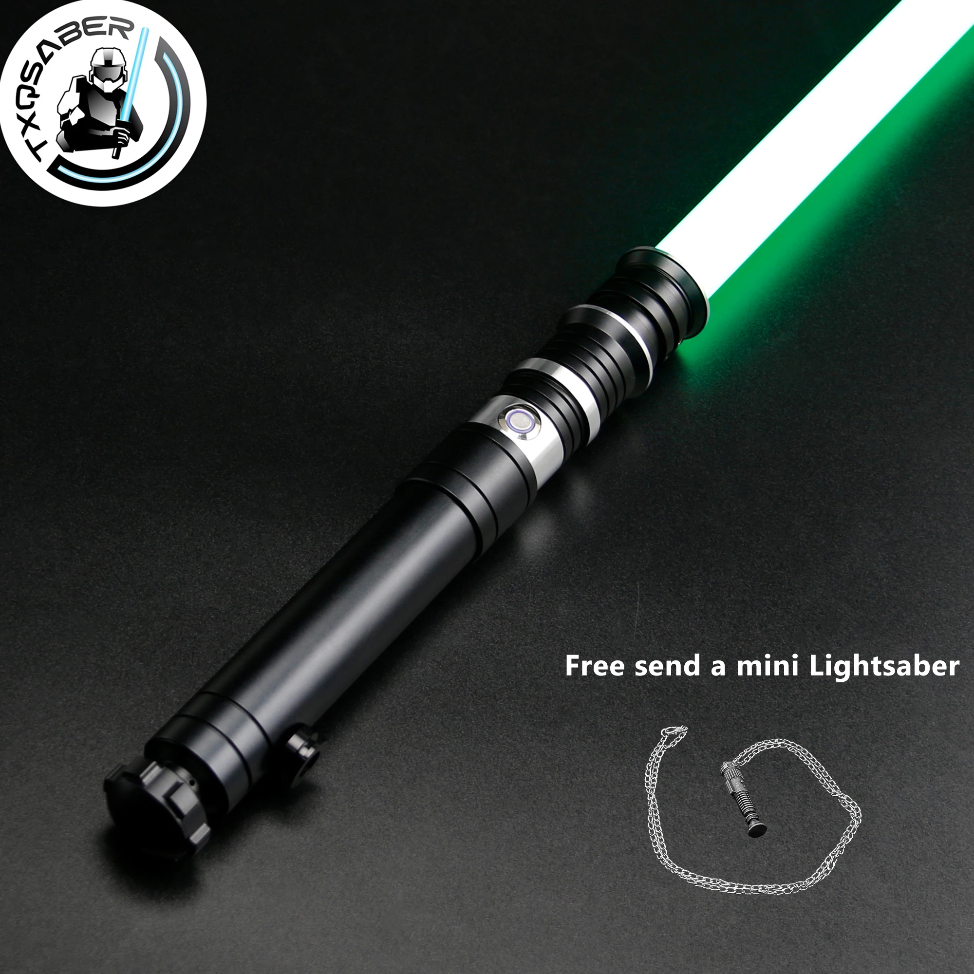 TXQSABER Lightsaber SDRGB Pixel E11 Metal Hilt Light Sabre الثقيلة المبارزة الناسف قوة السلس سوينغ الليزر السيف لعب للكبار