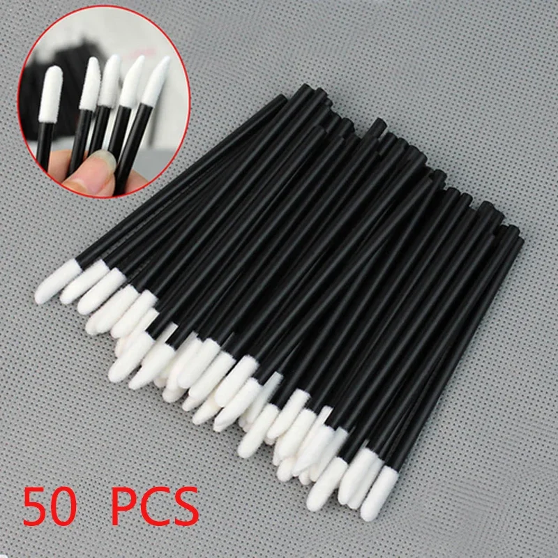 50/100/500PC Disposable Lip Brush Eyelash Extension Makeup Brush Lash Mascara Applicator Lipstick Wand Professional Make Up Tool