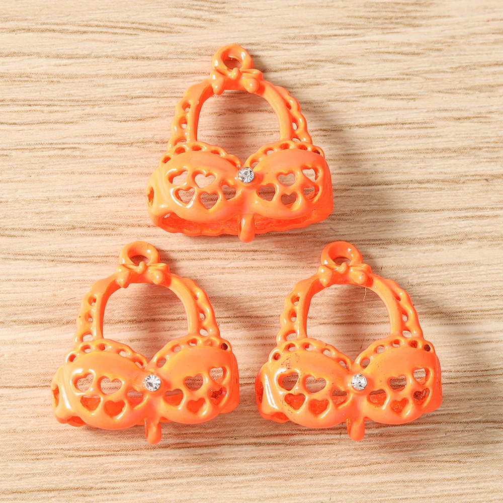 Tusember 5 Stück Niedliche Emaille Kawaii 3D Pantoffel- und Hutanhänger für Ohrringe, Halsketten, Armbänder, DIY-Schmuckherstellungszubehör – Detail 27