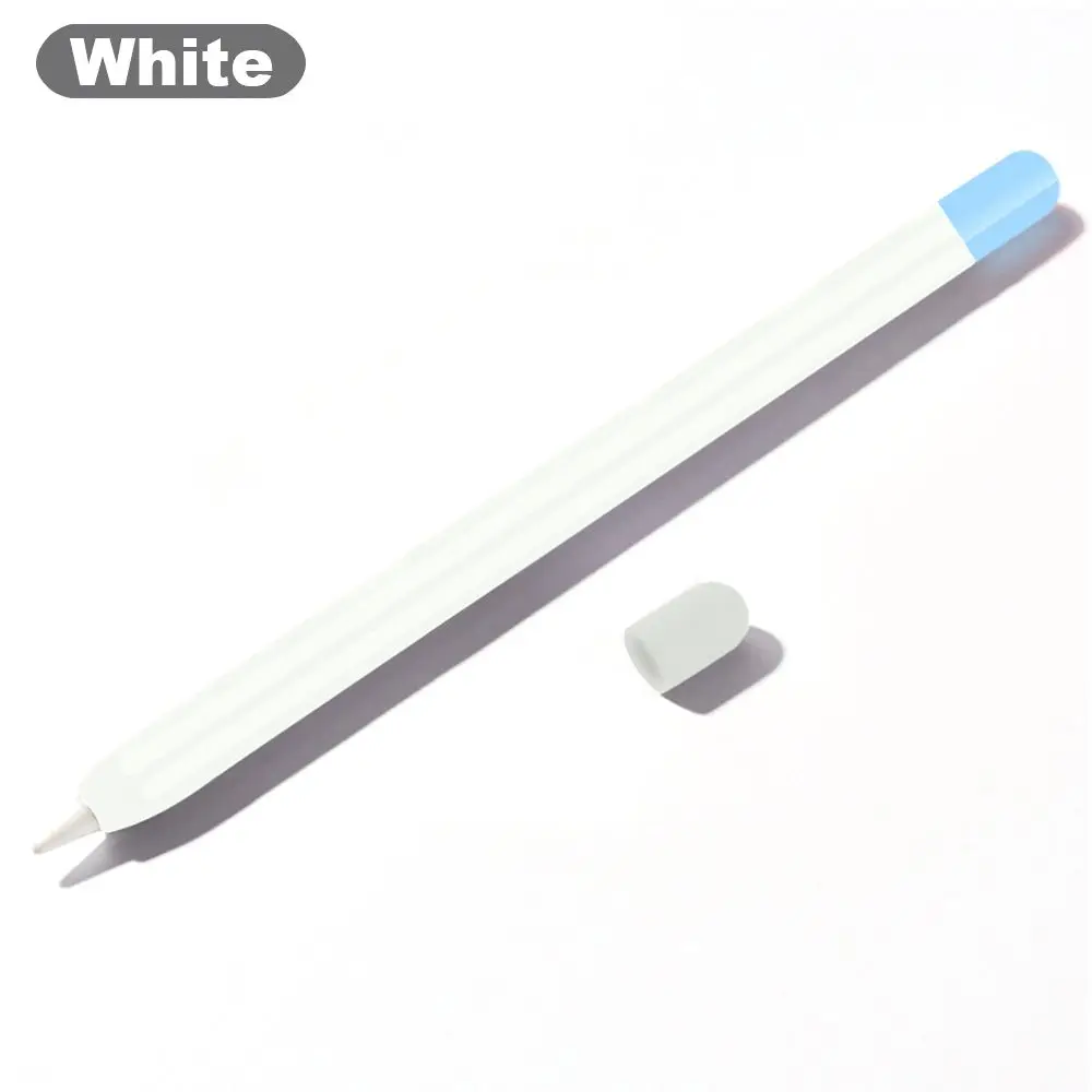 

Soft Stylus Alupen Dust Proof Nib Cover Silicone Pen Case Protective Skin For Pencil 1 2