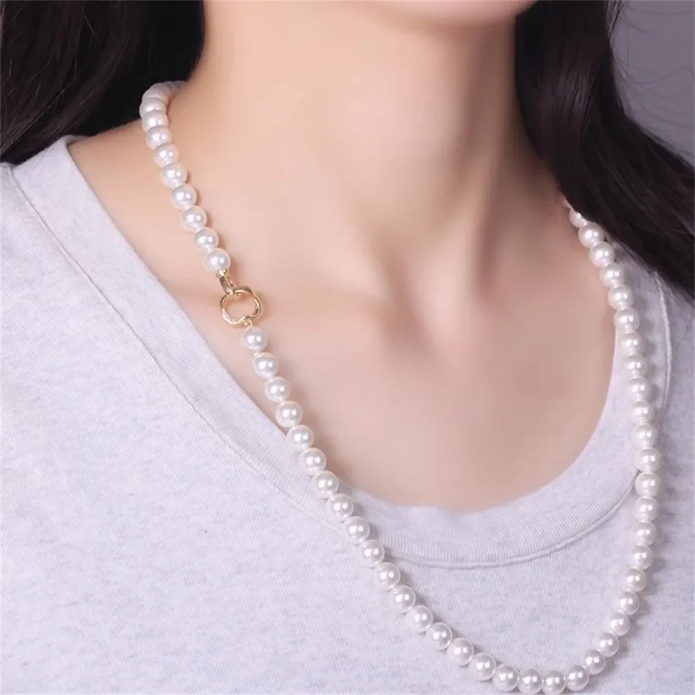 

Ювелирная застежка из стерлингового серебра 925 пробы для DIY ожерелья, браслета, ювелирных изделий, соединительный крючок, серебряные застежки 925, принадлежности для рукоделия