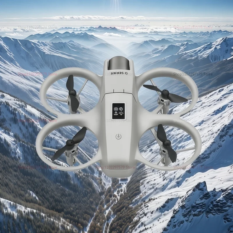 طائرة بدون طيار صغيرة D16 جديدة مع 180 ° قابل للتعديل 8K HD كاميرا واي فاي ضوء تدفق عقبة تجنب أجهزة الاستقبال عن بعد لعبة هدية طفل الكبار الأب