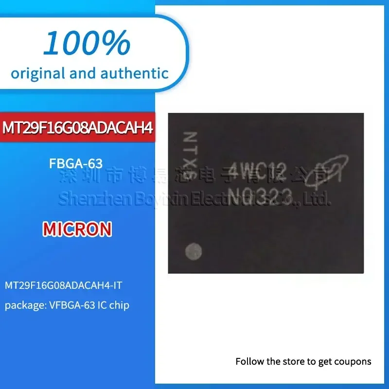 

MT29F16G08ADACAH4-IT original genuine