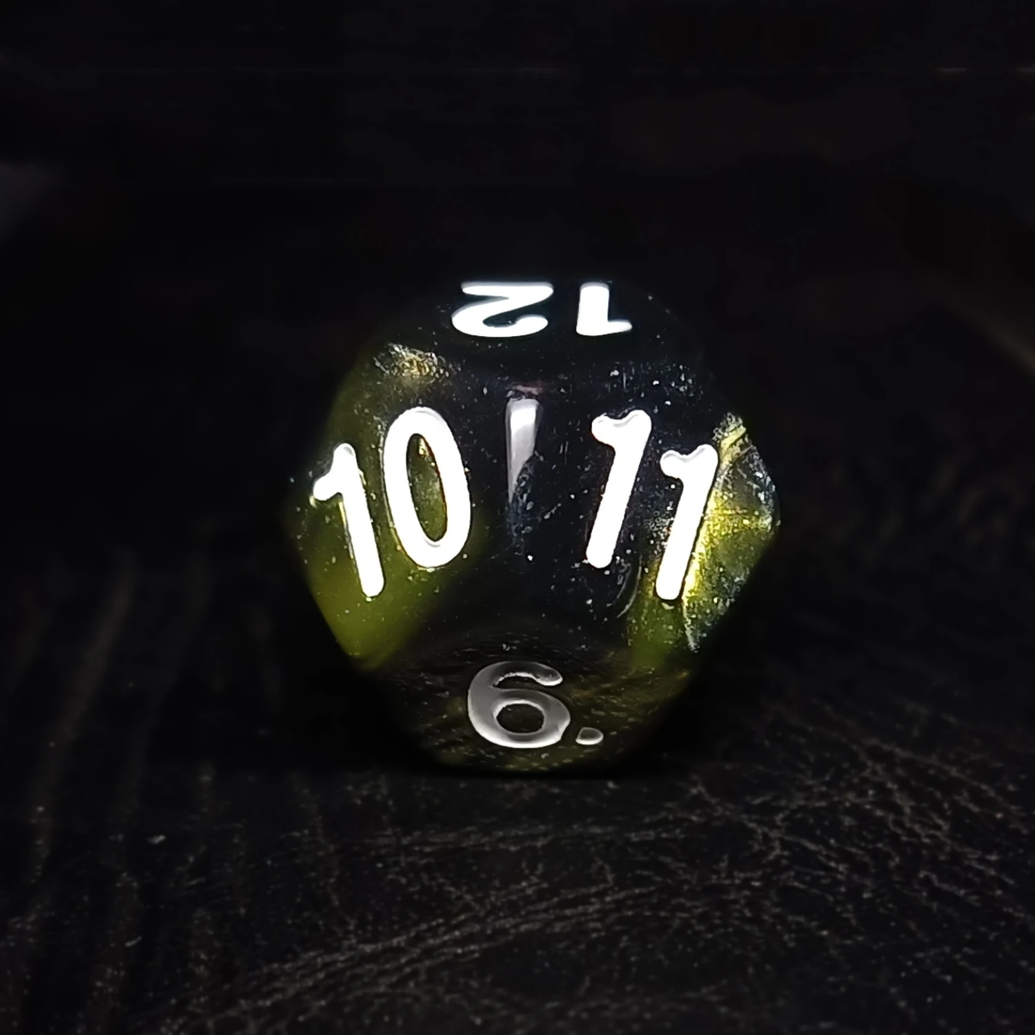 올리브 그린 별이 빛나는 하늘 갤럭시 주사위 세트, D4 D6 D8 D10 D % D12 D20 D & D COC 테이블 게임, DND RPG 주사위 세트, 7 개/세트