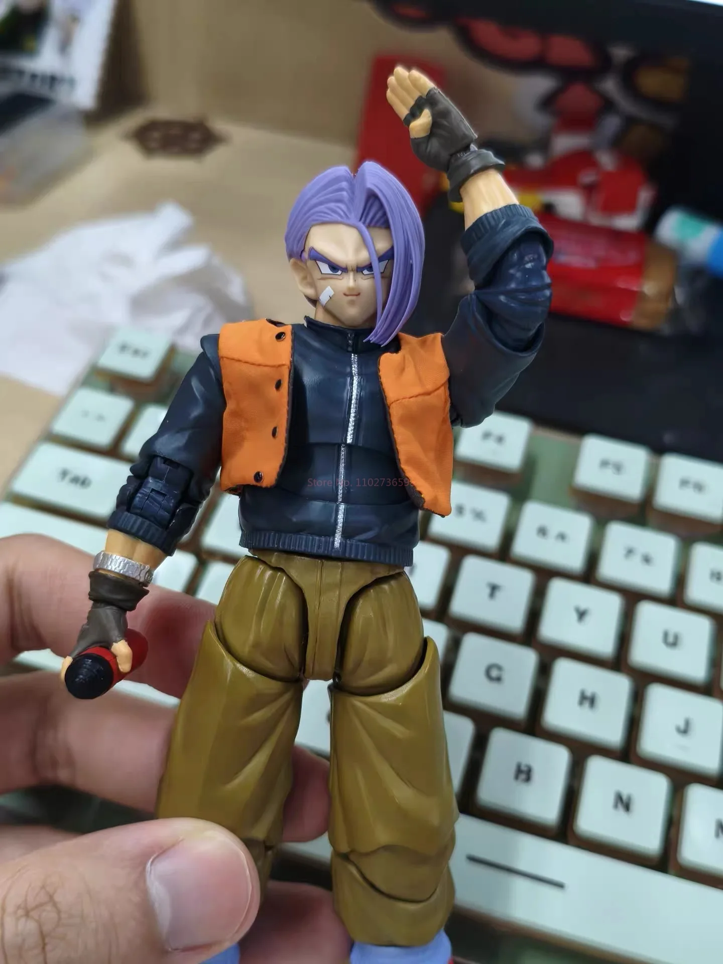 【كو إعادة إنتاج】متوفر في المخزون Air&Hm Trunks Air013 014 015 Headsculpts Dragon Ball Z مجموعة إكسسوارات الشعر على شكل شخصية ألعاب هدايا #6