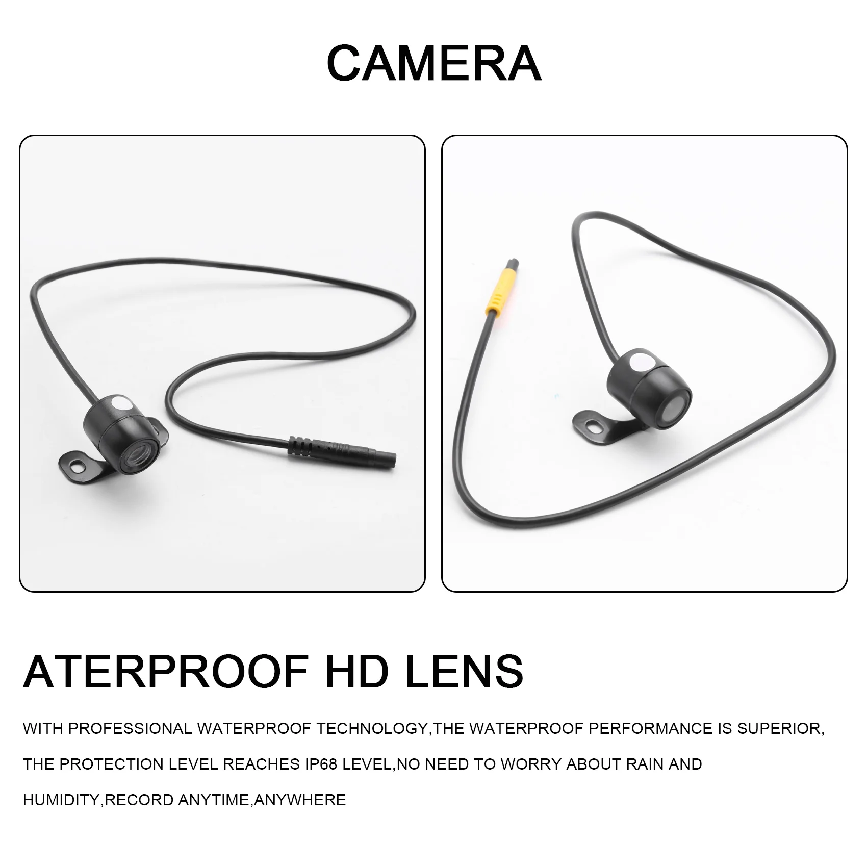 Super Sale 3 Inch 1080P HD Motorcycle Camera DVR Motor Dash Cam with Special Dual-Track Front Rear Recorder Motorbike Electronic