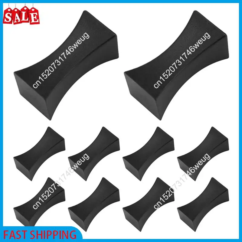 XFDZ-10PCS Chopsticks Rest Little Chopsticks Stands Spoon Fork Holder Set Chopsticks Utensil Cutlery Stand Black