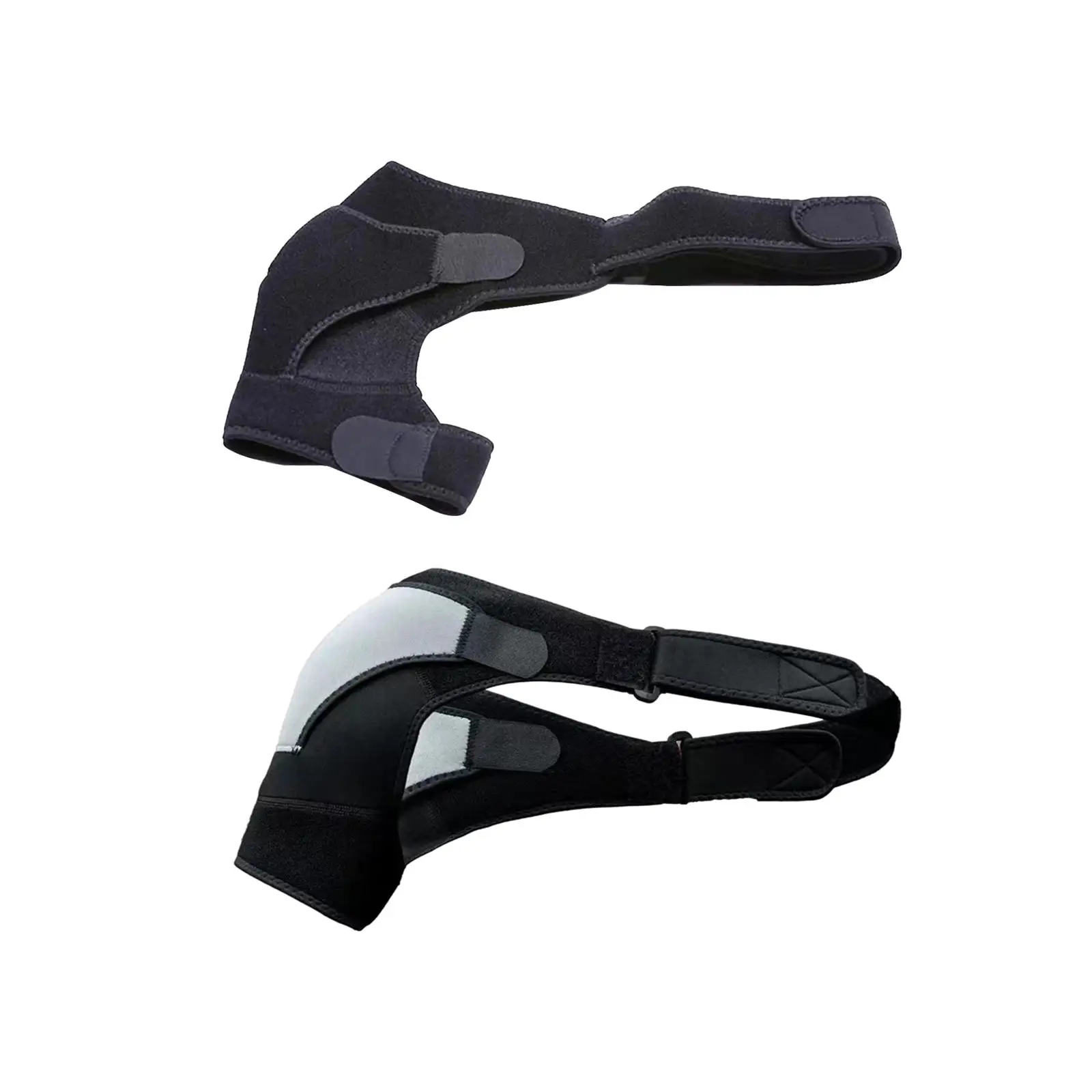 

Breathable Shoulder Compression Sleeve Support Adjustable Strap for Sports Injury Recovery Protection