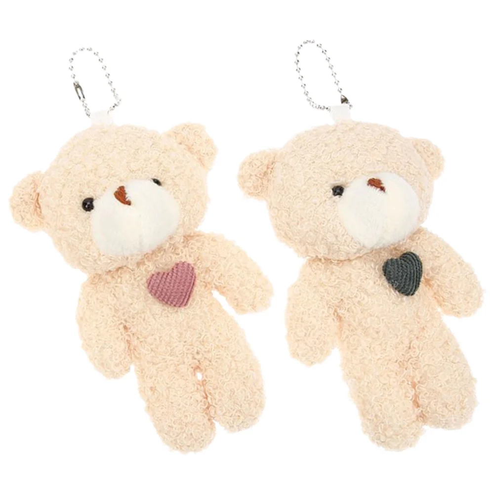 2 stuks sleutelhanger hanger gedetailleerd vakmanschap comfortabel aanraakaccessoire voor vrouwen kinderen sleutelhouder decor