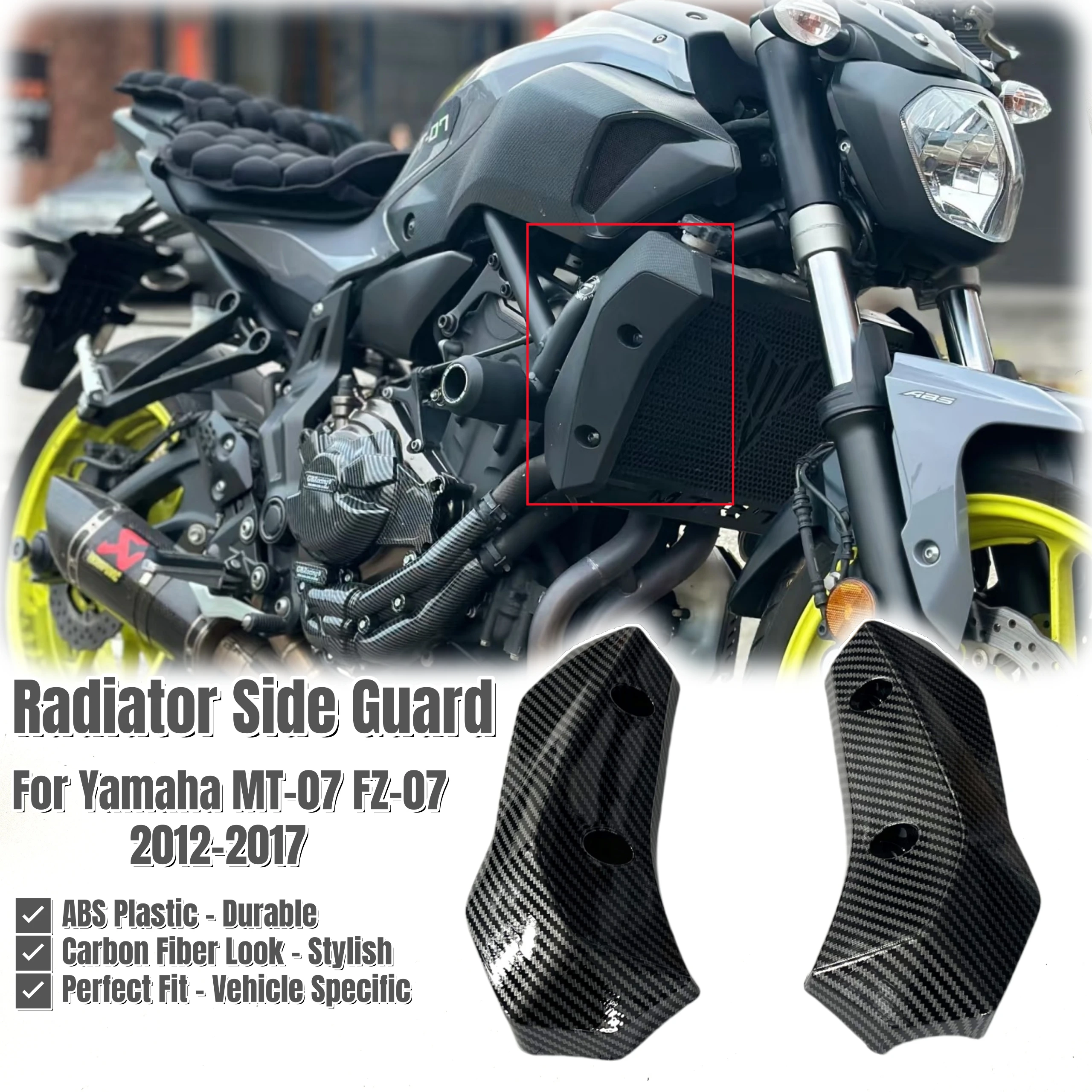 para-yamaha-mt-07-mt07-fz-07-fz07-2012-2013-2014-2017-radiador-guarda-lateral-carenagem-corpo-capa-kit-pecas-da-motocicleta-acessorios