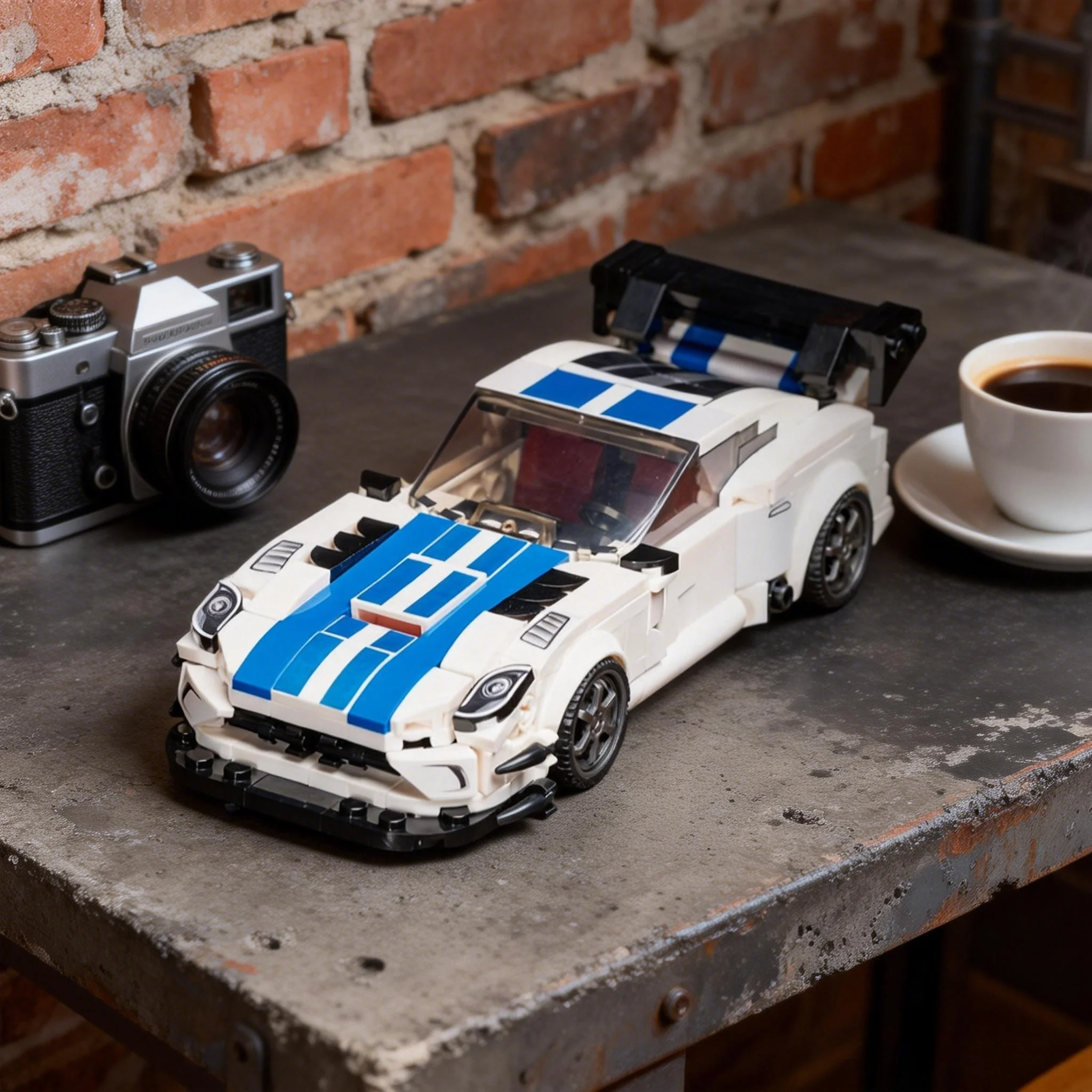 

City Sports Car Building Blocks Car Carro Rennau Voiture Vehicle MOC Construction Toys Christmas Holiday Gifts For Kid or Adult