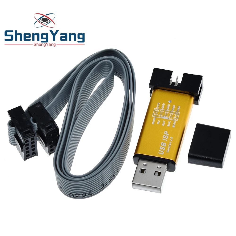 USBASP USBISP ISP программатор загрузчик для Arduino 51 ATMEL AVR Поддержка 64-бит Win7 и 32-бит Win98 WinMe Win2000 WinXP Win Vista