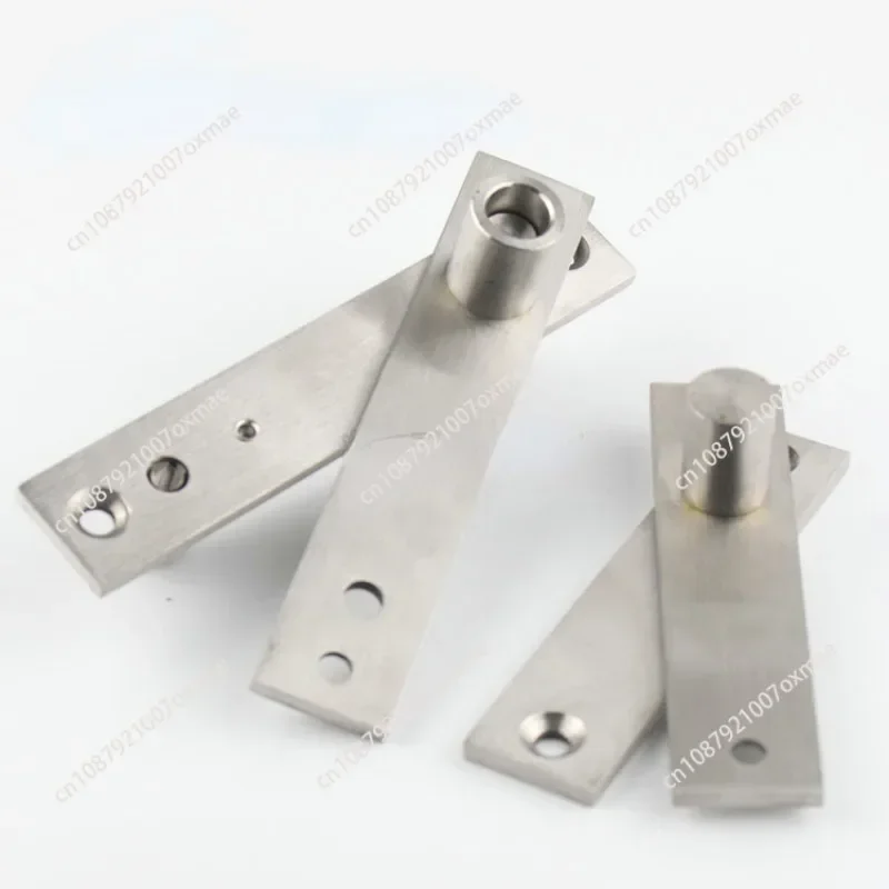 304 Stainless Steel 360 Degree Heaven Earth Rotating Shaft Wooden Door Upper Lower Hinge Positioning