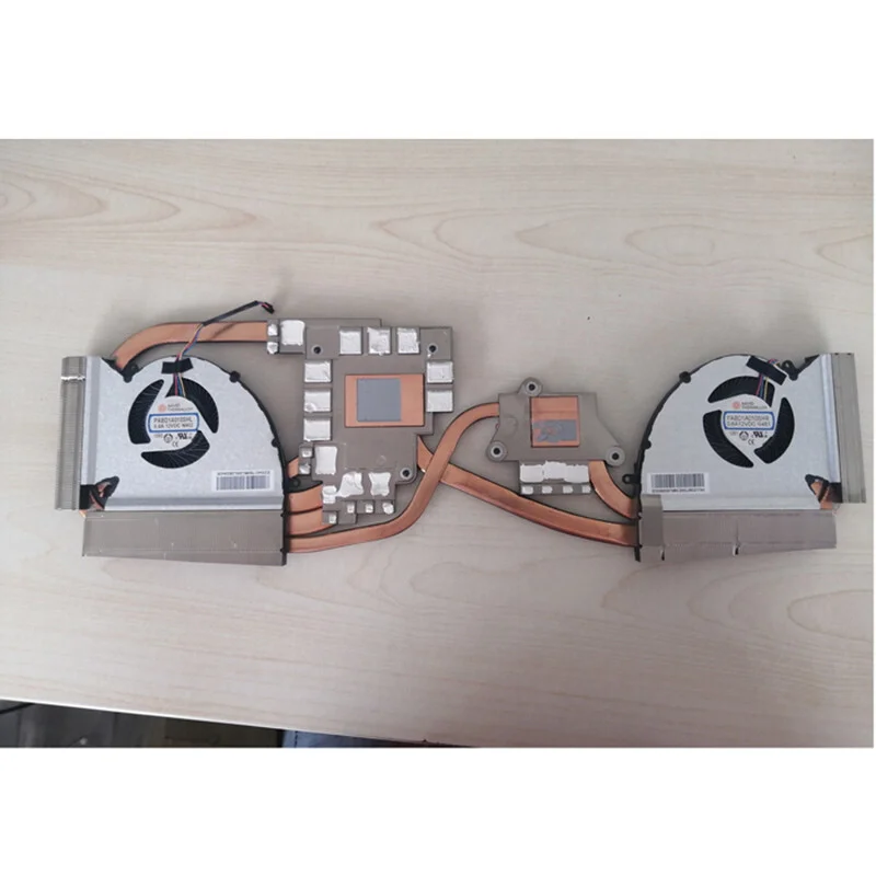 OEM Replacement  New Cooling Heatsink CPU GPU Fan 0.60A 12VDC For MSI GE76 GP76 MS-17K2 MS-17K3