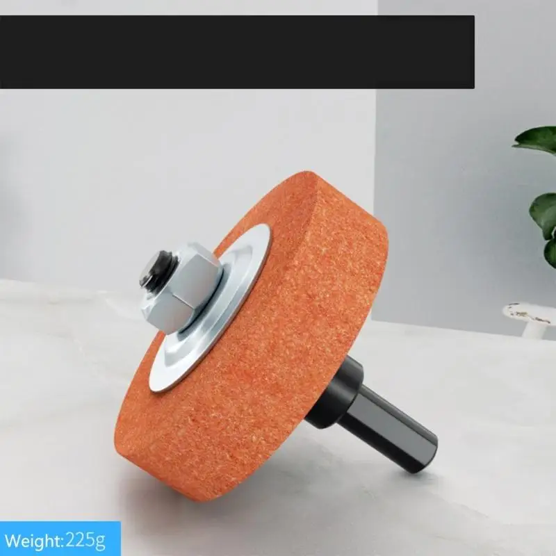 أداة مبراة لقم المثقاب عالميًا، عجلة طحن مدمجة للاستخدام المنزلي مع تصميم التثبيت السريع للاستخدام المنزلي