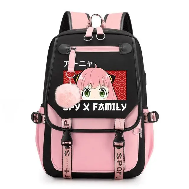 

SPY×FAMILY Spy X Family New Anime Multifunctional Large Capacity Double Shoulder Backpack For Men Laptop Anime