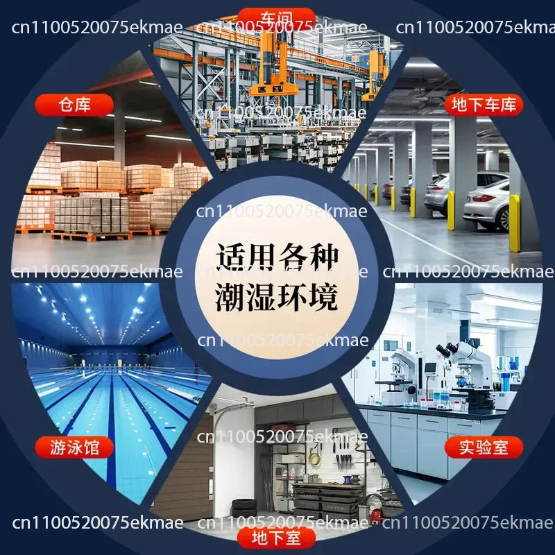 156 Liters Industrial Dehumidifier Basement Dehumidifier Workshop Warehouse Distribution Room Industrial Grade