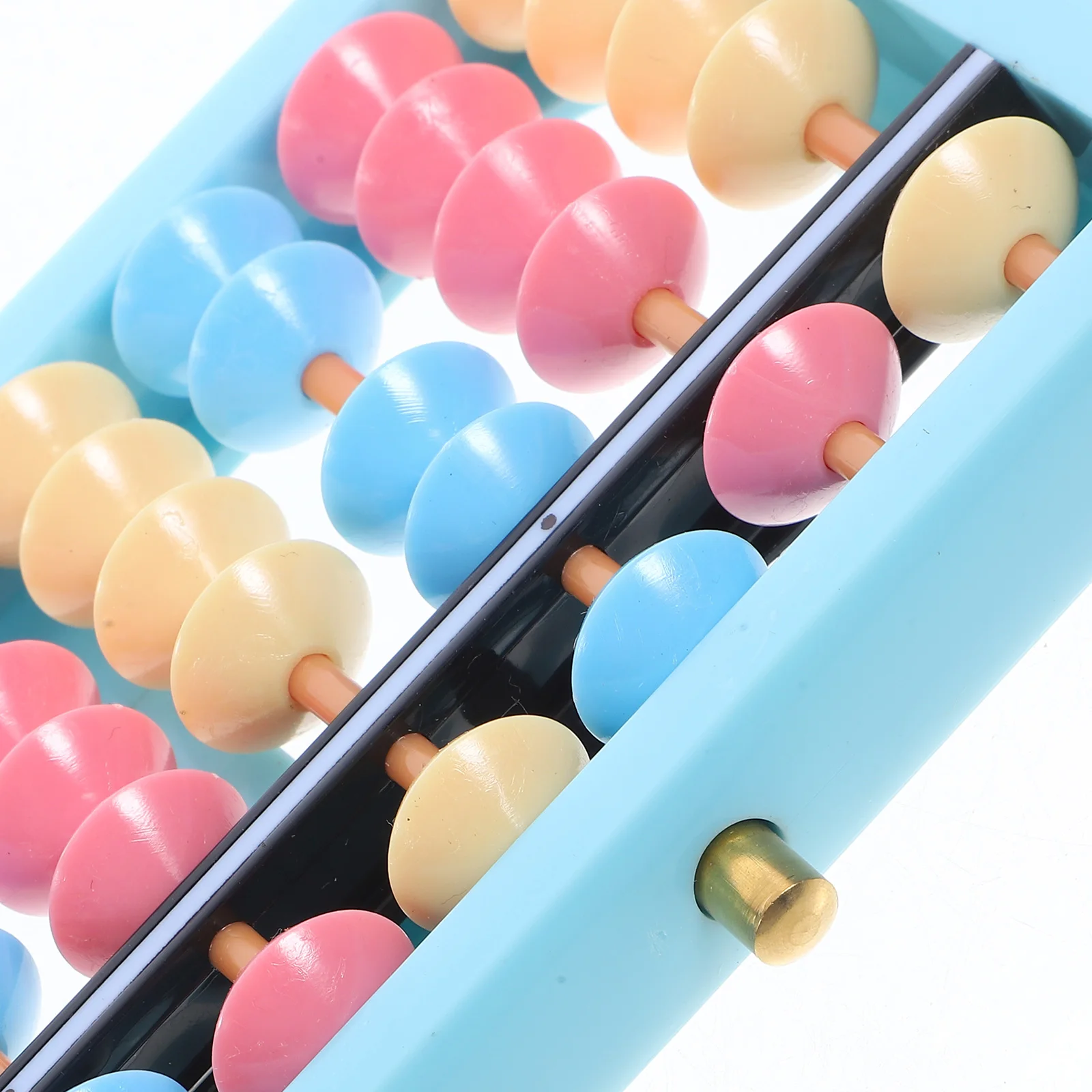 

1pc 17 Column Beads Abacus Kids Math Tool 5 Design ABS Plastic Arithmetic Toy Abacus For Kids Math Learning Aid