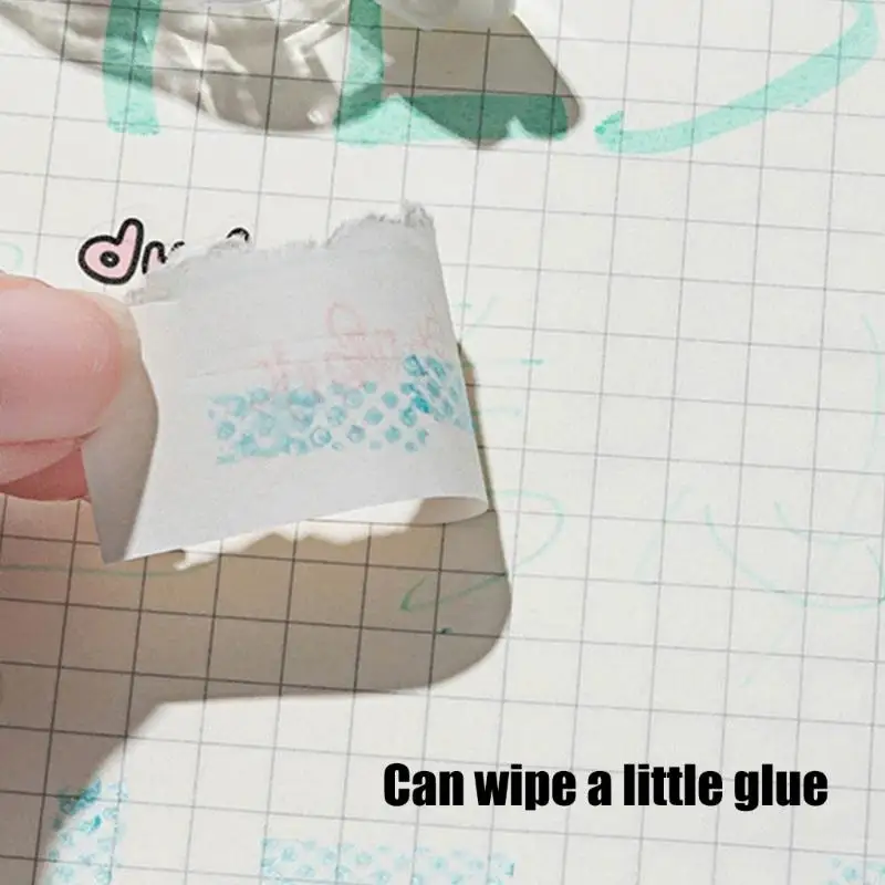 U2JE 4 Pcs Glues Tape Roller Double Sided Tape Roller Adhesive Roller School Office Supplies for Scrapbooking Craft Gift Wrap