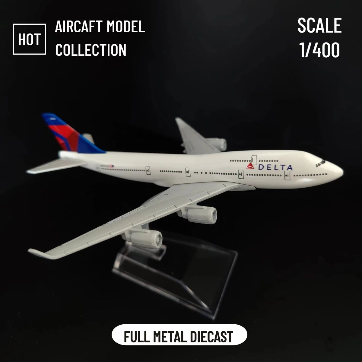 Scale 1:400 Metal Aircraft Replica Worldwide Airlines Plane Boeing Airbus Model Aviation Diecast Miniature Kids Toys for Boys