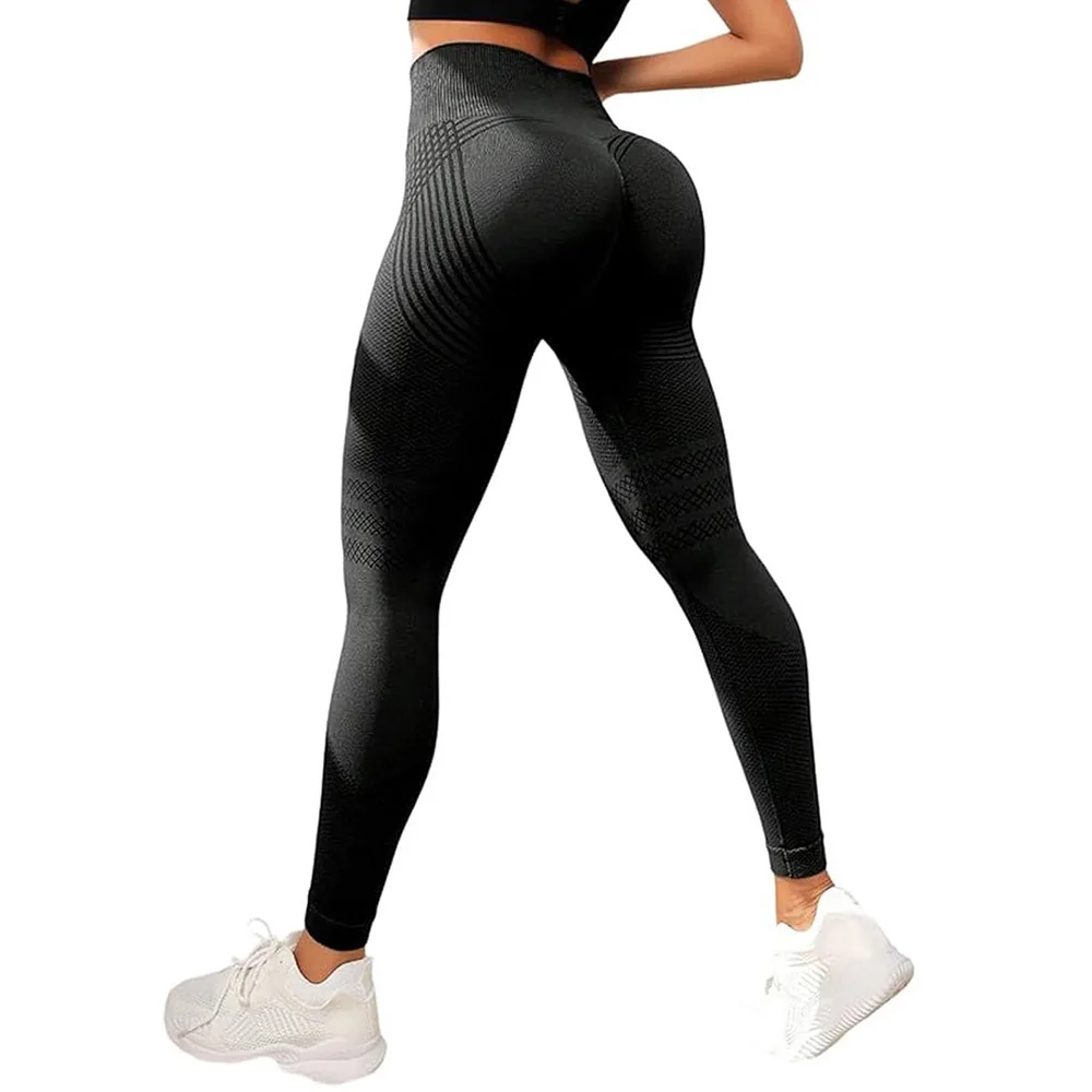 Women's Cellulite 3D Leggings, High Waisted Butt Lifting Tummy Training Control, Anti Cellulite Legging for Gym Workout Yoga