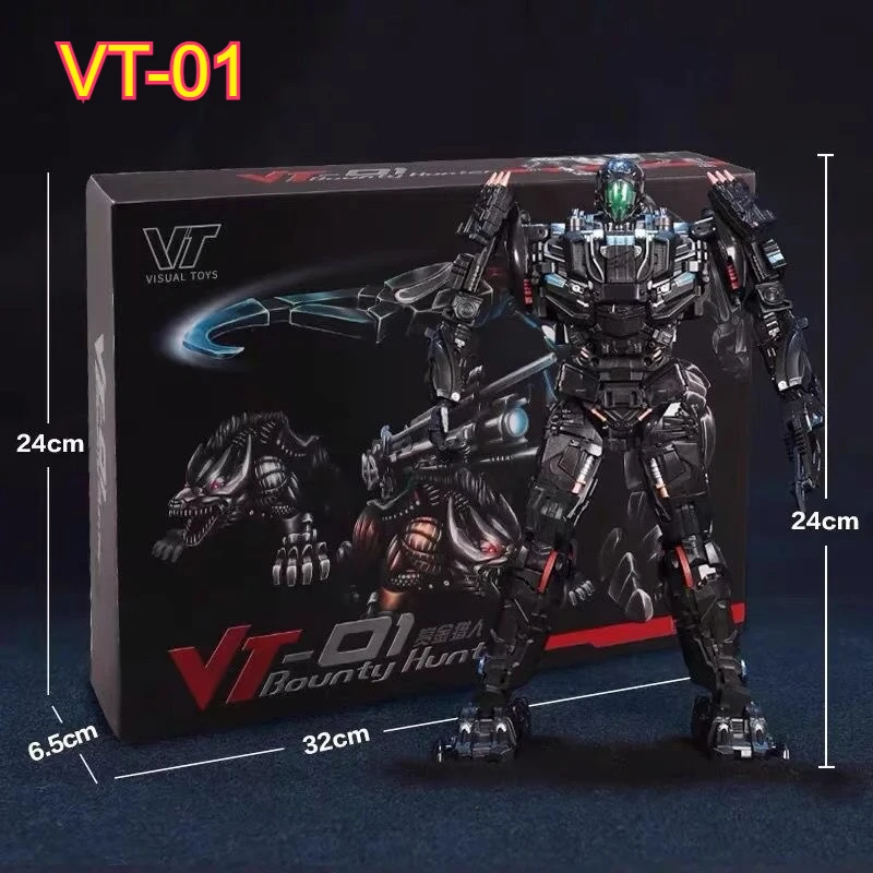 

Игрушки-трансформеры VT-01 VT01 Охотник за головами, версия из сплава UT, версия для фильма с двойной собакой, экшн-фигурка, игрушка