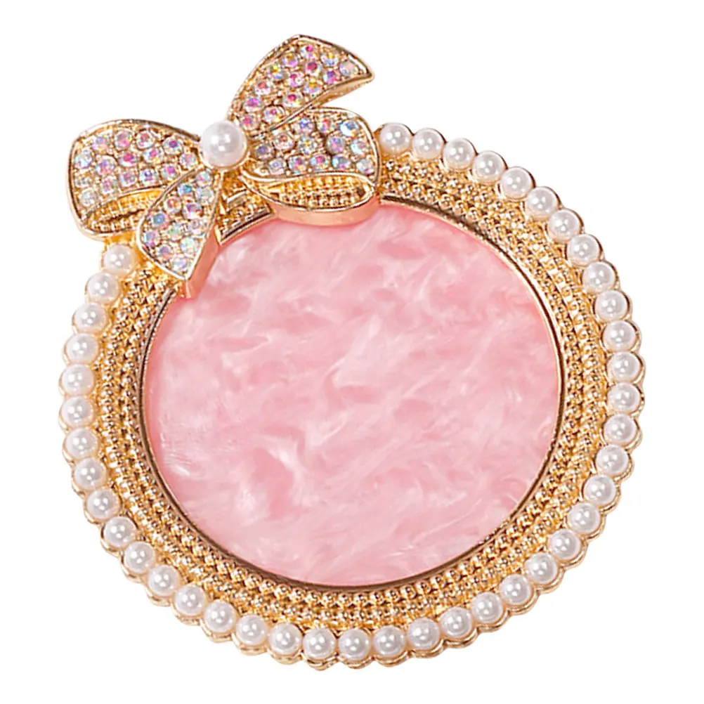 Tavolozza per nail art con strass Tavolozza per miscelazione colori con superficie liscia per pigmenti polacchi Forniture per pittura per manicure