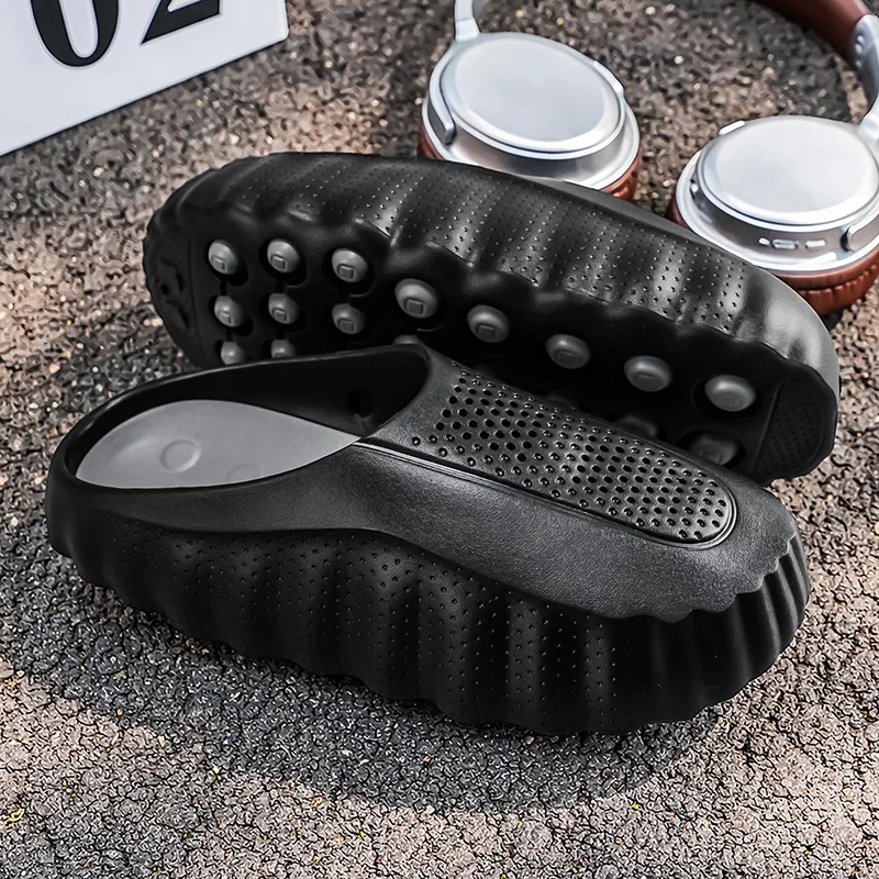 

Summer Slippers For Men Women EVA Soft Bottom Indoor Home Slides Brand Slipper Man Sandals Beach Shoes Male Slippers Flip Flops