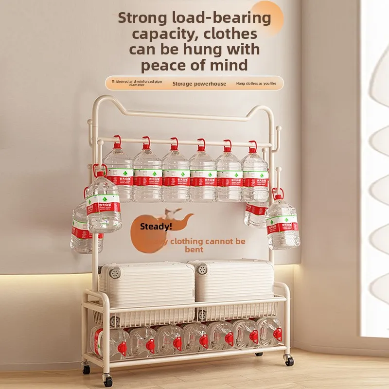 

Household GoodsHanger Floor Hanging Hanger Removable Light Luxury Drying Clothes Rack Simple Coat Rack