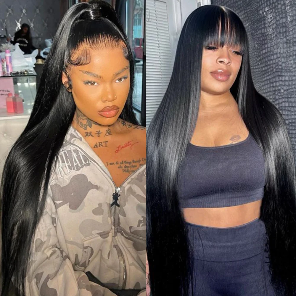 

Transparent 13x4 Lace Frontal Wig Straight Hair 13x4 Lace Front Human Hair Wigs For Black Women