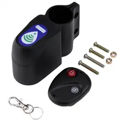 Wireless Anti-theft Bicycle Alarm Lock Remote Control Bike Vibration Alarm MTB Road Bike Sensitive Bike Alarm Lock Cycling Alarm