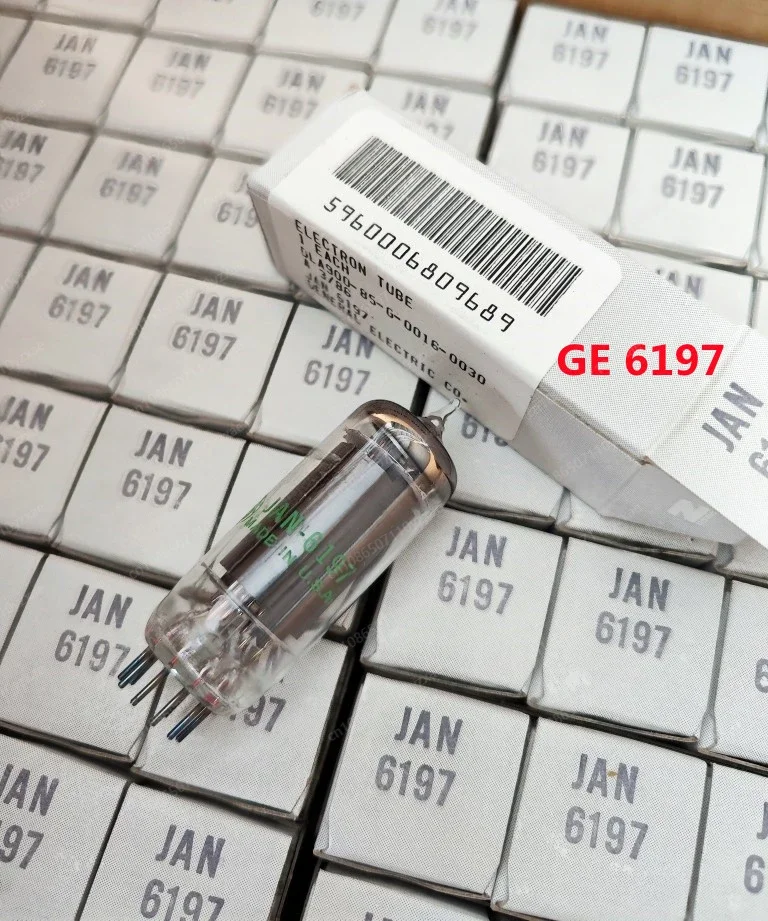 New GE 6197 Electronic Tube on Behalf of 6CL6 Plus Conversion Seat Equivalent To 6