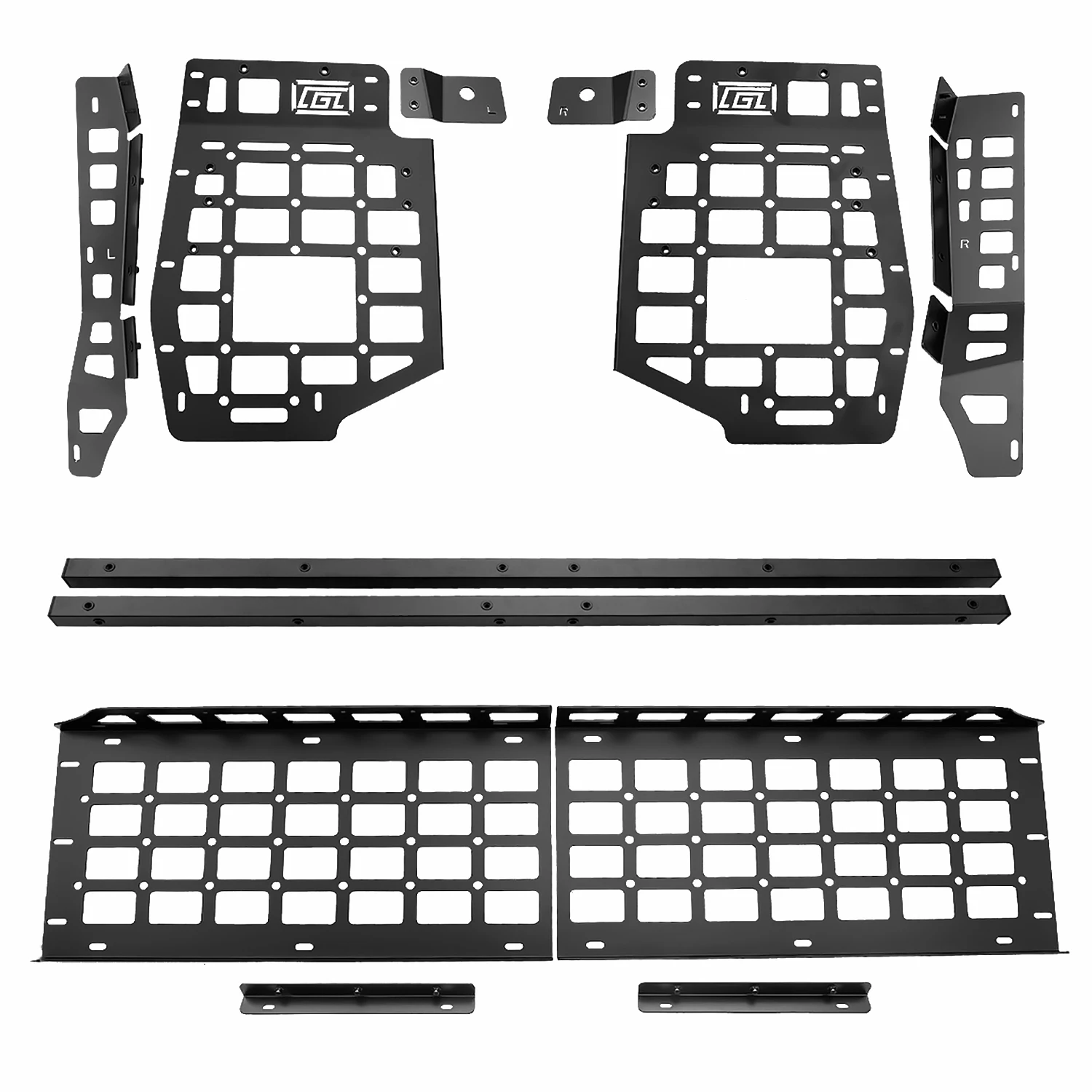 For Suzuki Jimny JC5 5-Door 2025 Molle Panel Car Modular Storage Side Panel Center Shelf Rear Trunk Luggage Storage