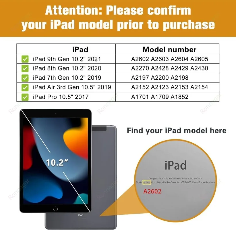 For iPad 9 8 7 10.2'' Air3 iPad Pro 10.5 EVA Kids Friendly Case for 9 10.2 with Shoulder Strap Stand Rugged Heavy Duty