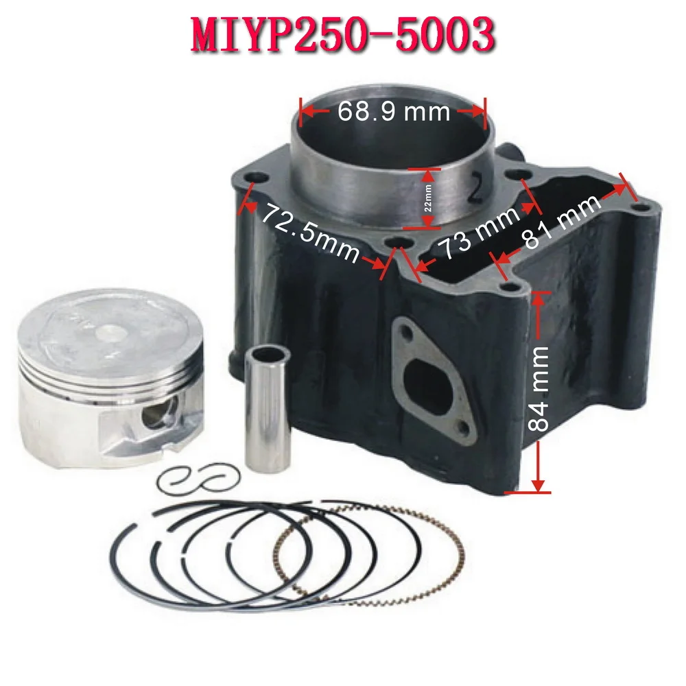 

YP250-5003 Linhai 250 260 300 Water Cooled Cylinder AssyFOR LINHAI For Linhai Yamaha Keeway Jinlang Feishen Scooter ATV