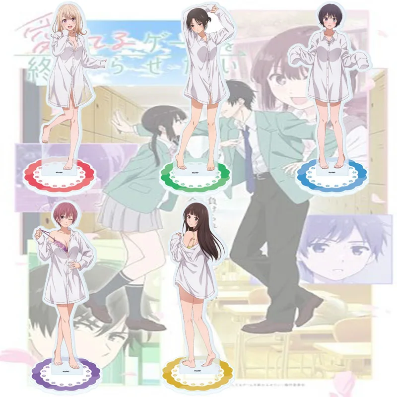 Is Being Cute Not Enough? 15CM Popular Anime Character Acrylic Stand Figure Cool Desk Ornament Cosplay Prop Gift Keychain