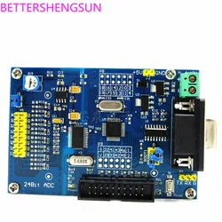 High precision acquisition module ADS1256+STM32F103C8T6 industrial control NEW learning board 24 bit ADC power supply