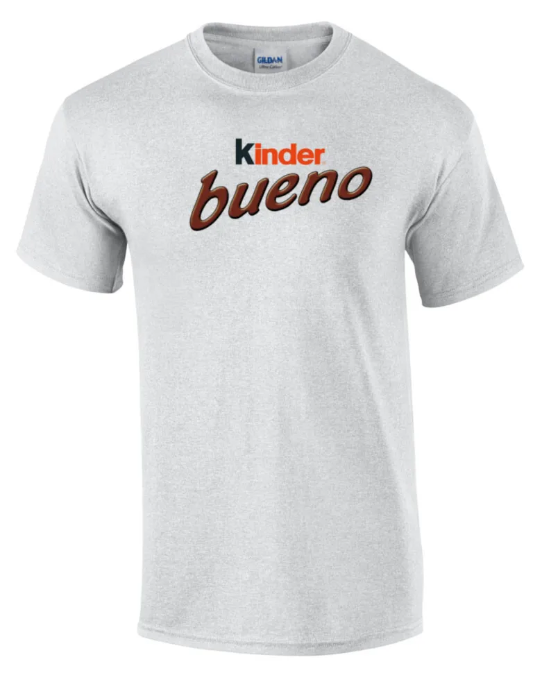 Camiseta de barras de chocolate Kinder Bueno