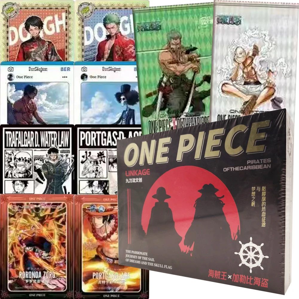 Popular IP One Piece x Pirates of The Caribbean Collection Cards for Fans Exquisite and Creative Special-shaped Cards Hobby Gift