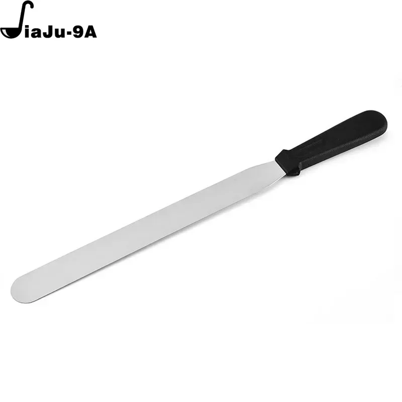 6/8/10/12Inch Stainless Steel Cake Spatula Butter Cream Icing Frosting Knife Smoother DIY Cake Smoother Pastry Decorating Tools