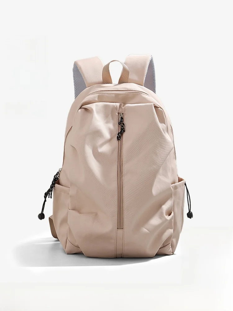 

Polaiya Large Capacity Dual Shoulder Backpack Unisex High School College Student Bookbag Sweet School Style Soft Handle Bag