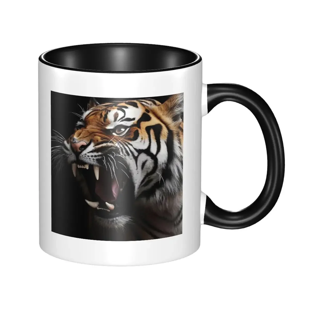 

Animals Lion Tiger Mug Funny Ceramic Coffee Cups Tea Mugs Milk Cup Drinkware Gifts for Friends