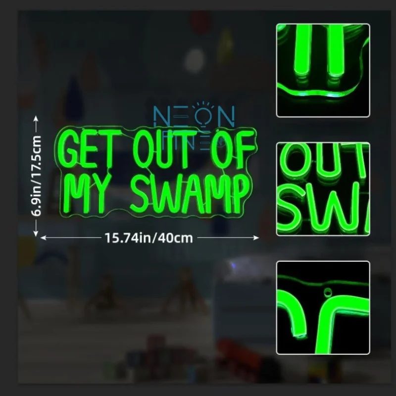 Customizable LED Neon Sign Customized Lyrics Wall Decor USB Powered Dining Room Living Room Bedroom Studio Multicolor Font Light