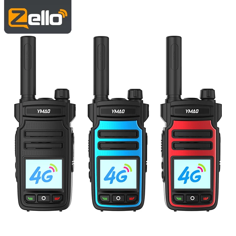 

Zello Radio Walkie Talkie Wifi Blue tooth 2G/3G/4G Network Radio For zello/real ptt/poc star Unlimited Talk Range 5000KM рация