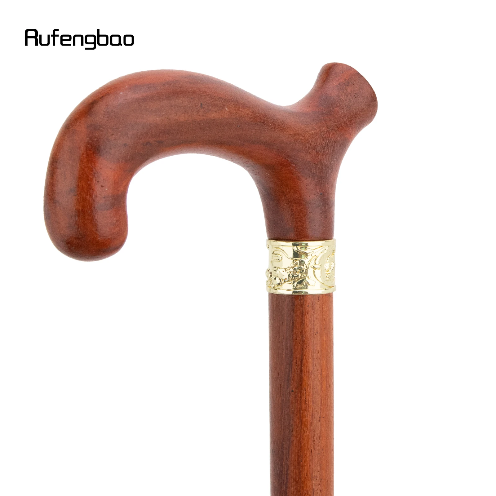 البني الأحمر بسيط خشبي عصا الموضة الزخرفية مصاص دماء تأثيري حفلة الخشب عصا للمشي هالوين الصولجان العصا كروسير 92 سنتيمتر