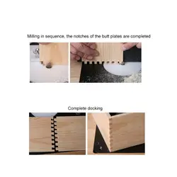 Woodworking Dovetail Jig Mini Template Tenon Mortise Gauge Milling Machine Block Trimmer Maker Marking Carpenter Tool