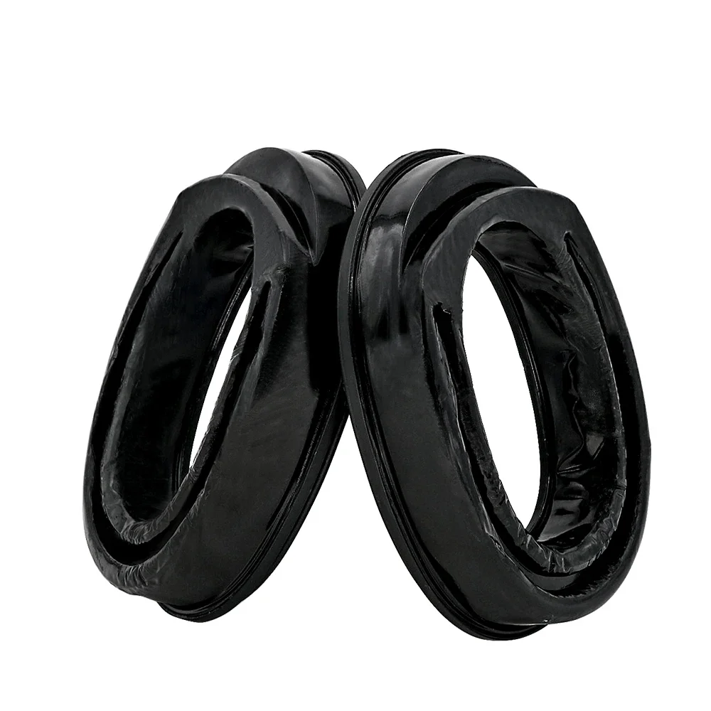 Hearangel Cuscinetti auricolari in gel Cuscino di ricambio in silicone per Peltor Comtac I II III Paraorecchie Tattiche Cuffie Protezione per le orecchie Paraorecchie