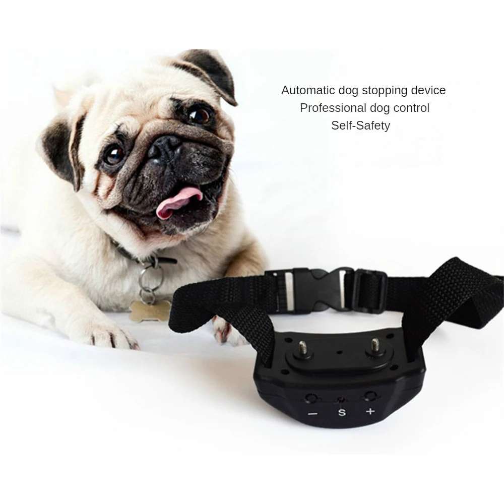 Dog Bark Collar Dog Trainer Training Collar Anti-barking Automatic Pet Supplies Anti Bark Dog Collar Puppy Training